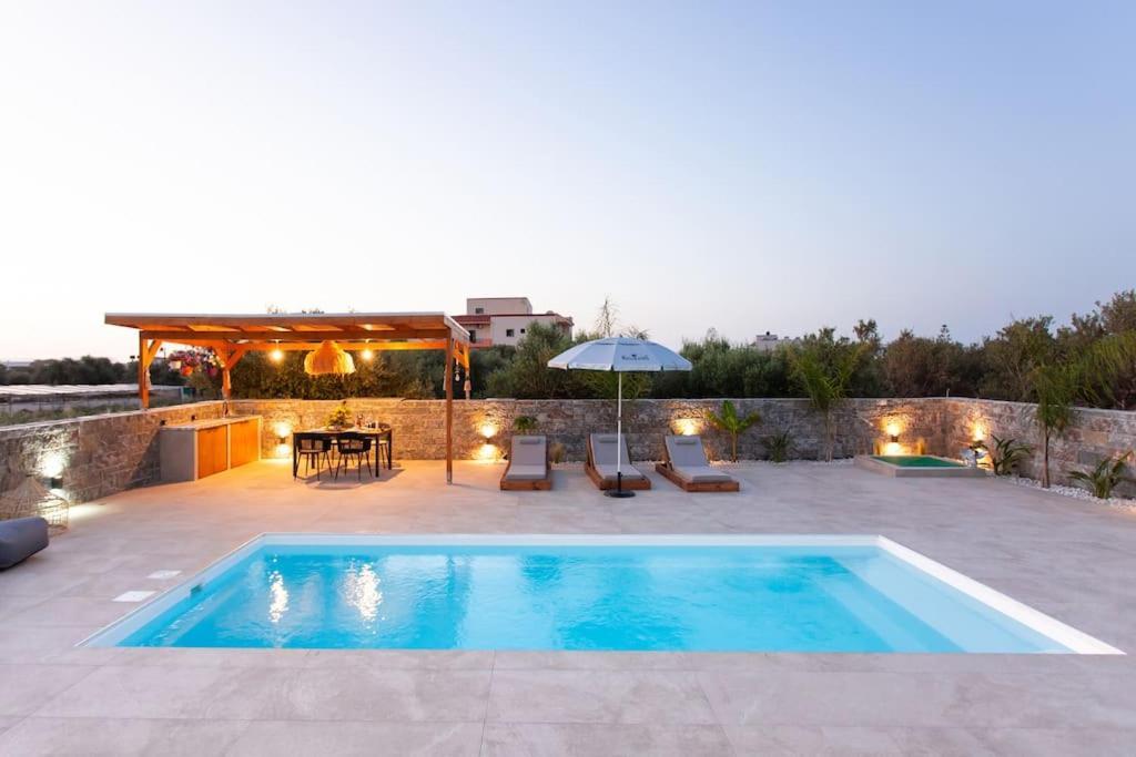 Divine Olivia 2 Bedroom Villa Anissaras Exterior foto